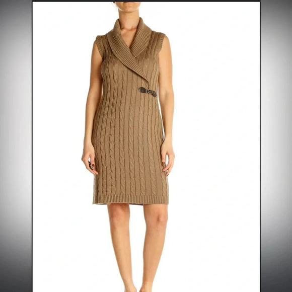 Calvin Klein Dresses & Skirts - Calvin Klein - Brown Textured Day Sheath Dress - Size S/M - Gently Used!!